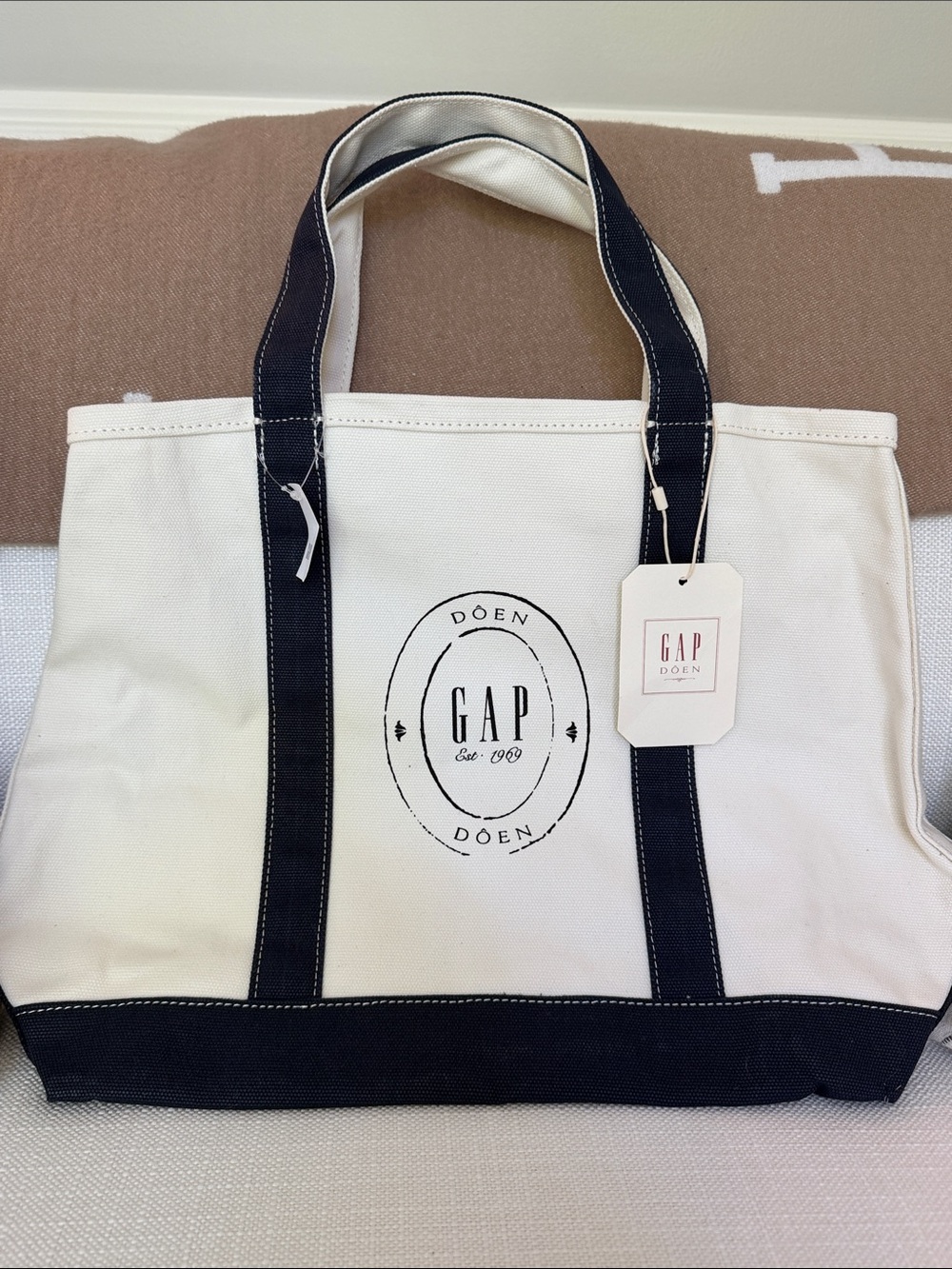 Doen x Gap Tote Bag NEW NWT